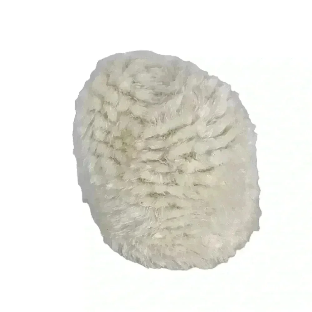 VINTAGE HAT HANSEN FAUX FUR WHITE WINTER MADE IN THE USA ADJUSTABLE CAP